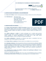 FISPQSN.110 - Solution Desengordurante Multiuso Limão MM Química - 26-04-2021