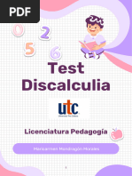 Test Discalculia