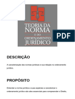 Tema 3 Teoria Da Norma e Do Ordenamento Jurídico - UNESA