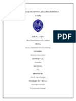 Inicios y Fundamentos de La Psicobiologia, Unidad 1