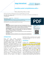 Surgical Neurology International: Cordectomy For Intramedullary Spinal Cord Glioblastoma With A 12 Year Survival