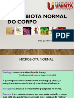 Aula 3. Microbiota Normal Do Corpo