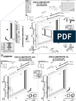 Folheto Montagem OSCILOBATENTE DOBRADIÇA OCULTA