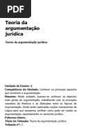 Teoria Da Argumentação Jurídica