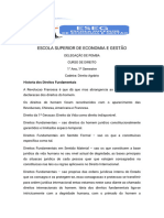 Apontamento Direitos Fundamentais