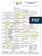 Examen Ecología CLAVE