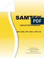 Guia Prog Alarme Samtek STK 728U, STK 738U e STK 748