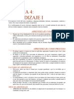 Semana 4 - Aprendizaje I