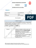 3 OERA Roteiro de Pontuação