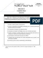 MedEnsina - Simulado 01 - Turma Base 2018 - ARQUIVO CORRETO