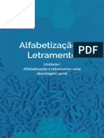 Alfabetização e Letramento Unidade 1 Ebook