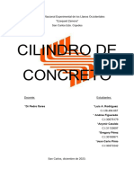 Cilindro de Concreto.