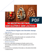 50 Receitas de Pascoa Sem Glúten e Sem Lactose