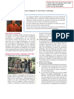 Las Rebeliones Indígenas para Tercer Grado de Secundaira