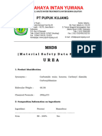 MSDS - LB Urea Kujang