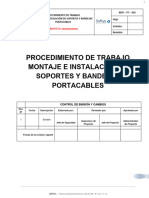 Procedimiento de Montaje e Instalacion de Soportes y Bandejas Rev 0