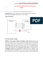 4 RPI To PCF8591 - Photocell