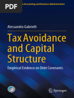 2023 - Gabrielli - Tax Avoidance and Capital Structure