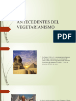 Antecedentes Del Vegetarianismo