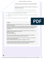 Avaliação de Aprendizagem - 2 Bim Consumidor