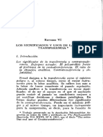 Heinrich Racker - Estudios Sobre Técnica Psicoanalítica-222-295