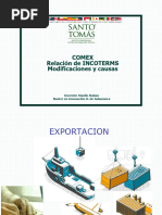 Comex D2 Incoterms y Modificaciones