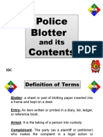 Blotter