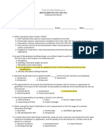 Mock Exam For Professional Practice July 2022 ALE