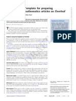 Pnas Latex Template For Preparing Single Column Mathematics Articles On Overleaf 2023