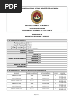 Silabo-Economia y Derecho (2022-B)