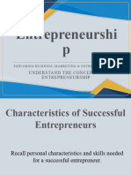 ENTREPRENEURSHIP