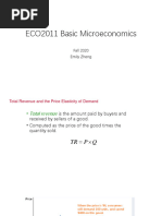 ECO2011 Basic Microeconomics - Lecture 8