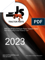 Allis Chalmers Parts Catalog 2023 DJS