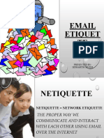 Email Etiquette