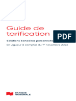 Guide Tarification SBP