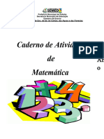 5°ano Caderno de Atividades Matemática