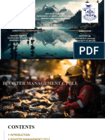 Disaster Management Cycle by Abhishek C N