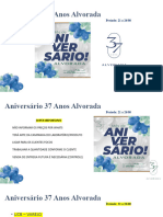 Aniversário 37 Anos Alvorada Campanhas