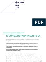 Consejos Sobre El CV