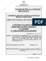 PLIEGO MENOR CD No 63 24 2° LLAMADO ADQ DE HERRAMIENTAS EXPTE 2942 SG 24