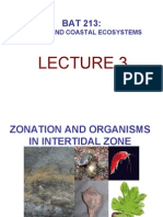 Marine and Coastal Ecosystems