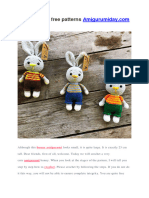 Bunny Pierre Amigurumi PDF Free Crochet Pattern