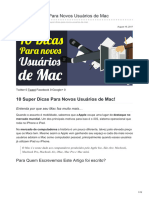 TOP 10 Dicas para Novos Usuários de Mac