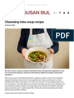 Miso Soup Recipe - SUSAN BIJL