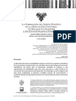 L F S P E C .: Un Reto para La Universidad y Una Provocación para El Pensamiento