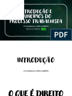 Aula 01 - Processo Do Trabalho