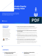 Gain - Pro Report - Private Equity vs. Independently Held