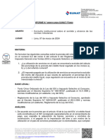 Consulta Institucional Sobre El Sentido y Alcance de Las Normas Tributarias Lima, 07 de Marzo de 2024