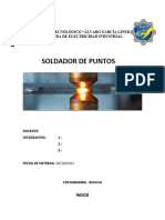 Informe de Soldador de Puntos