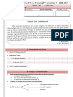 Devoir 3 Modele 3 Francais 1ac Semestre 2